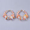 Glass Beads Pendants FIND-S306-17C-2