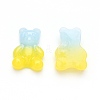 Gradient Color Opaque Resin Cabochons CRES-R196-01F-1