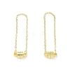 Brass Magnetic Clasp with Cable Safety Chain X-KK-F839-035G-1