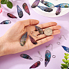 DIY Wing Dangle Earring Making Kit DIY-TA0005-44-5