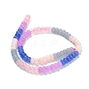 Gradient Color Natural White Jade Beads Strands G-NH0053-A02-01-3