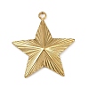 304 Stainless Steel Pendants LS-STAS-B092-08C-G-1