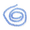 Electroplate Glass Beads Strands EGLA-A044-T1mm-L14-2