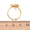 Adjustable 304 Stainless Steel Cuff Open Rings RJEW-C151-01B-G-5