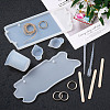 DIY Silicone Hangtag Molds Kits DIY-TA0008-28-13