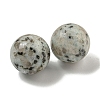 Natural Sesame Jasper Round Ball Figurines Statues for Home Office Desktop Decoration G-P532-02A-22-2