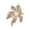 Orchid Enamel Pins LS-PALLOY-D361-21G-01-1