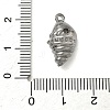304 Stainless Steel Pendants STAS-F328-02D-P-3