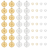 28Pcs 304 Stainless Steel Pendants STAS-BC0004-28A-1