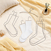 7Pcs 4 Styles Stainless Steel Sock Stretchers AJEW-UN0003-38B-2