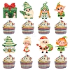 8Pcs Christmas Cupcake Toppers PW-WG20D8B-01-3