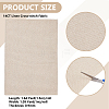 14CT Linen Cross-stitch Fabric DIY-WH0899-454-2