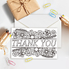 AHADERMAKER 1 Set Thank You Theme Coloring Paper Greeting Cards Sets AJEW-GA0007-26B-4