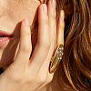 Alloy & Crystal Rhinestone Finger Rings WG04AAB-01-2