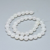 Natural White Agate Beads Strands G-D0005-27-10mm-2