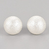 Imitation Pearl Acrylic Beads X-ACRP-R008-6mm-02-1