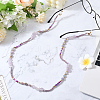 1Pc Polymer Clay with Alloy and Crystal Neck Strap for Eyeglasses AJEW-CN0005-04C-4