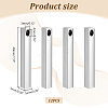 12Pcs 304 Stainless Steel Pendants STAS-GA0001-59-2