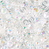 Transparent & Opaque Acrylic Bead LS-OACR-TAC0002-08E-4