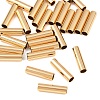 SHEGRACE Brass Tube Beads XGRPCP117-254G-2