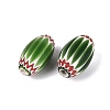 Handmade Millefiori Glass Barrel Beads LA-N002-28A-2