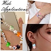 18Pcs 9 Colors Baking Paint Zinc Alloy Beads FIND-YW0011-32-6