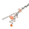 Glass & Acrylic Mobile Straps HJEW-SW00079-02-2
