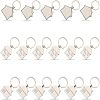 CHGCRAFT 17Pcs 3 Style Zinc Alloy Keychain KEYC-CA0001-22-1