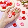 10Pcs 2 Colors Opaque Resin Pendants RESI-YW0003-46-5