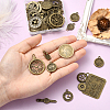 1 Bags Tibetan Style Alloy Pendants FIND-SC0018-06AB-4