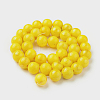 Natural Mashan Jade Beads Strands X-G-F670-A10-10mm-2