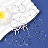 SHEGRACE Brass Hoop Earring Findings XGRPCH798-217P-5