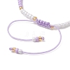 Adjustable Natural Gemstone Beads Braided Bead Bracelets for Women BJEW-MZ00286-5