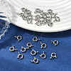 SHEGRACE Brass Spring Ring Clasps XGRPCN623-017P-4