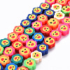 Handmade Polymer Clay Beads Strands CLAY-N008-013-1