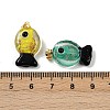 Handmade Lampwork Pendants LAMP-A007-01G-04-3
