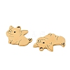 201 Stainless Steel Pendants STAS-Z195-02G-06-2