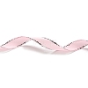 Double Edge Silver Thread Grosgrain Ribbon for Wedding Festival Decoration SRIB-L012-6mm-001-3