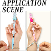 5Pcs 5 Colors Iron Bracelet Tool Jewelry Helper Alligator Clip AJEW-SC0003-24-5