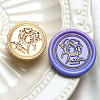 Wax Seal Brass Stamp Heads AJEW-I067-A01-1