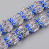 Handmade Lampwork Beads Strands LAMP-N021-007B-1