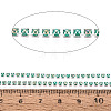 Iron & ABS Plastic Imitation Pearl Tennis Chains CH-Q006-01A-13-3