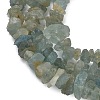 Natural Aquamarine Beads Strands G-L650-A01-01-4