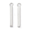 Non-Tarnish 304 Stainless Steel Pendants STAS-P327-09A-P-1