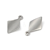 Non-Tarnish 201 Stainless Steel Charms STAS-C108-51P-2