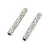 304 Stainless Steel Tube Beads STAS-Z192-07P-05-2