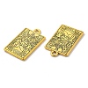 Rack Plating Alloy Pendants PALLOY-N163-180E-AG-2