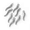 Tarnish Resistant 304 Stainless Steel Pendants STAS-F192-053P-1