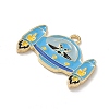 Alloy Enamel Pendants AL-CBACD8B-10B-G-2