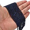 Dyed Natural Lapis Lazuli Beads Strands G-H317-A01-2